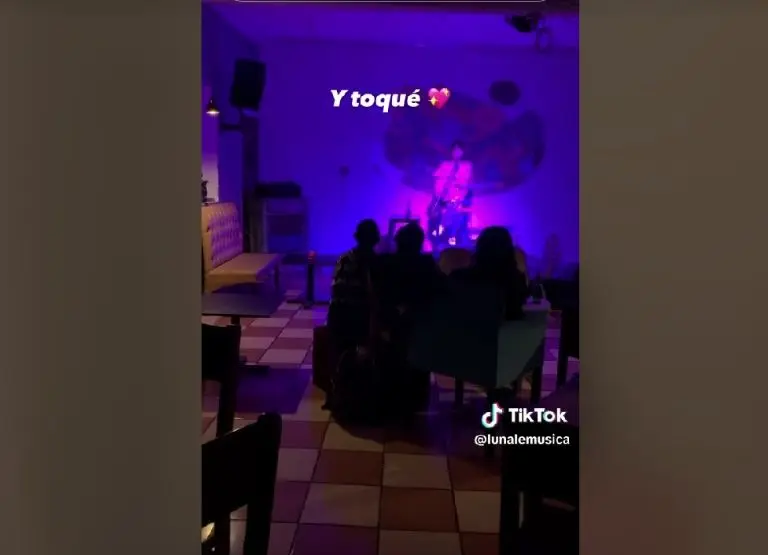 Lunalé da concierto en Puebla