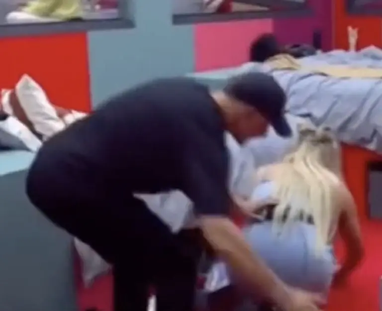 La casa de los famosos: exhiben a Sergio Mayer acosando a Wendy Guevara. Foto: Instagram (@lacasafamososmx)