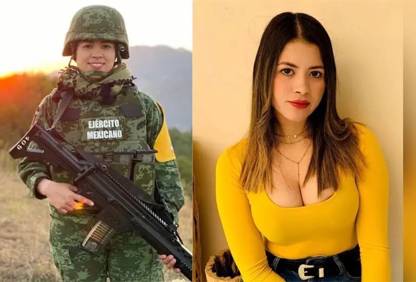 Ella es la militar más guapa del Ejército Mexicano. Ella es la militar más guapa del Ejército Mexicano.