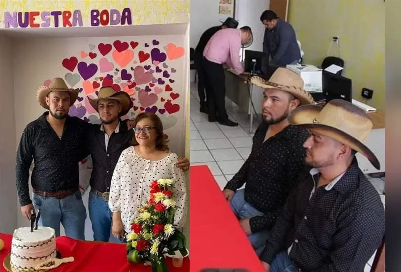 Compadres se divorcian de sus esposas y se casan entre ellos mismos. Compadres se divorcian de sus esposas y se casan entre ellos mismos.