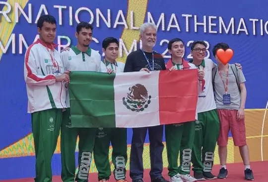 México ganó la presea de oro en Olimpiada Internacional de Matemáicas