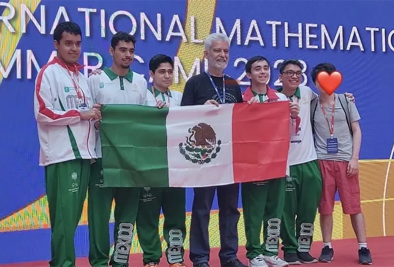 M&eacute;xico gan&oacute; la presea de oro en Olimpiada Internacional de Matem&aacute;icas