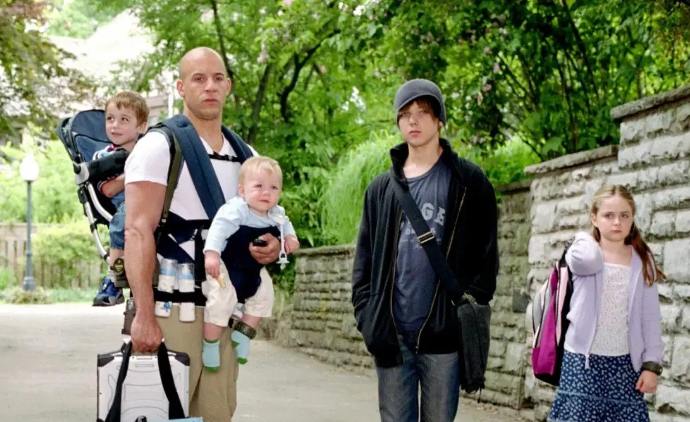 Niñera a prueba de balas fue una popular película de comedia del año 2005, protagonizada por Vin Diesel.