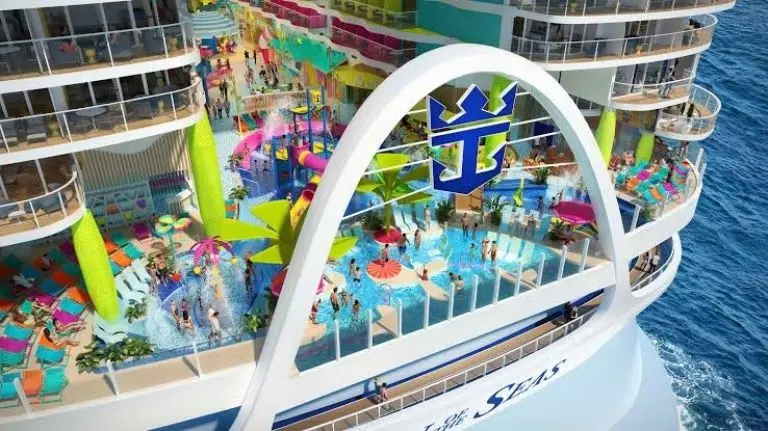 Nuevo Titanic llega a México, el crucero más grande del mundo. Foto: Mara Lezama
