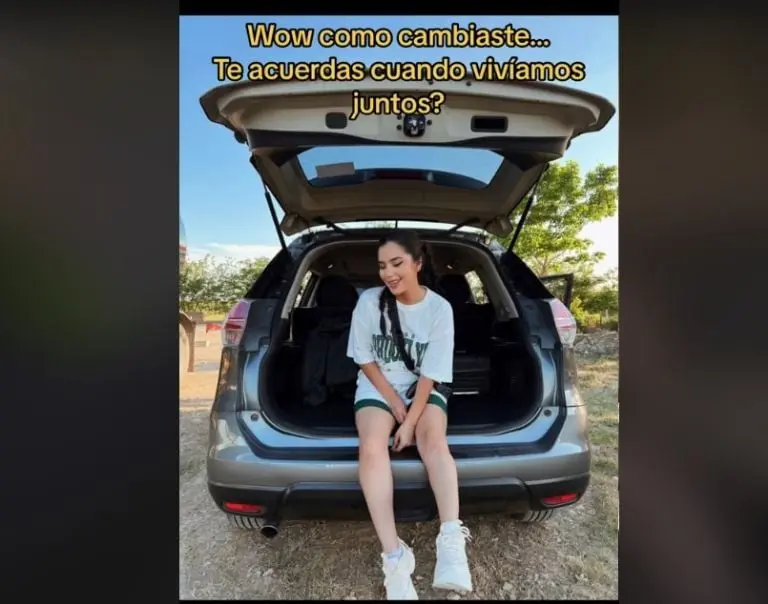 Mujer muestra su cambio tras dejar a su pareja (TikTok)