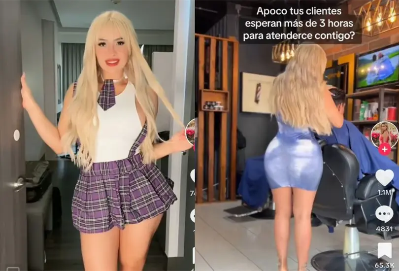 Alejandra Rojas suele atender a sus clientes de una forma poco usual que termina por conquistarlos Alejandra Rojas suele atender a sus clientes de una forma poco usual que termina por conquistarlos