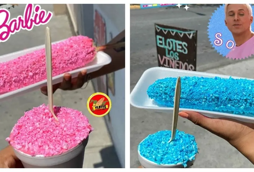 Crean elotes y esquites inspirados en Barbie y Ken Crean elotes y esquites inspirados en Barbie y Ken
