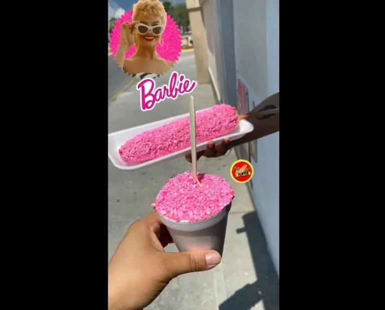 Elotes y esquites de Barbie (Facebook)