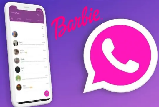 Modo Barbie en WhatsApp