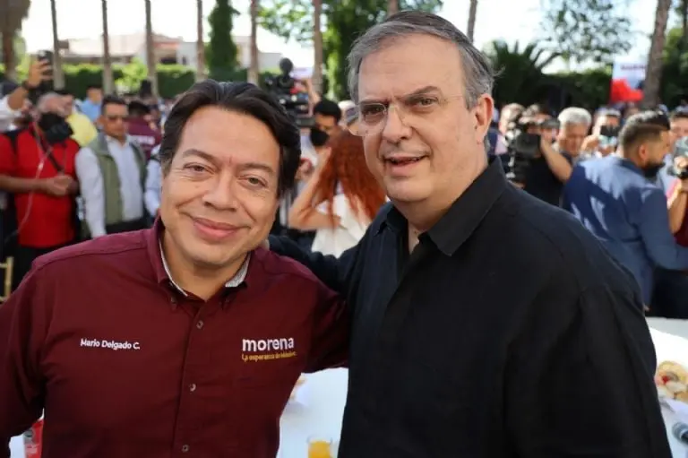 La historia política de Mario Delgado y Marcelo Ebrard. Foto: Cuartoscuro