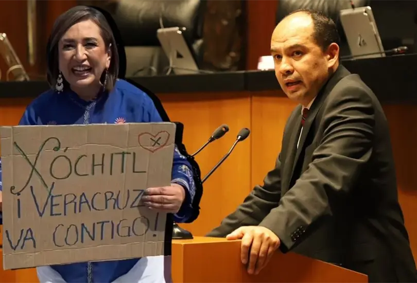 Diputado de Morena denuncia X&oacute;chitl G&aacute;lvez por supuesto lavado de dinero. 