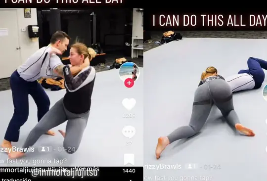 Una luchadora brasileña de Jiu Jitsu ha conquistado TikTok con su increíble técnica así como su espectacular cuerpo fitness con el que suele mostrar sus habilidades de lucha