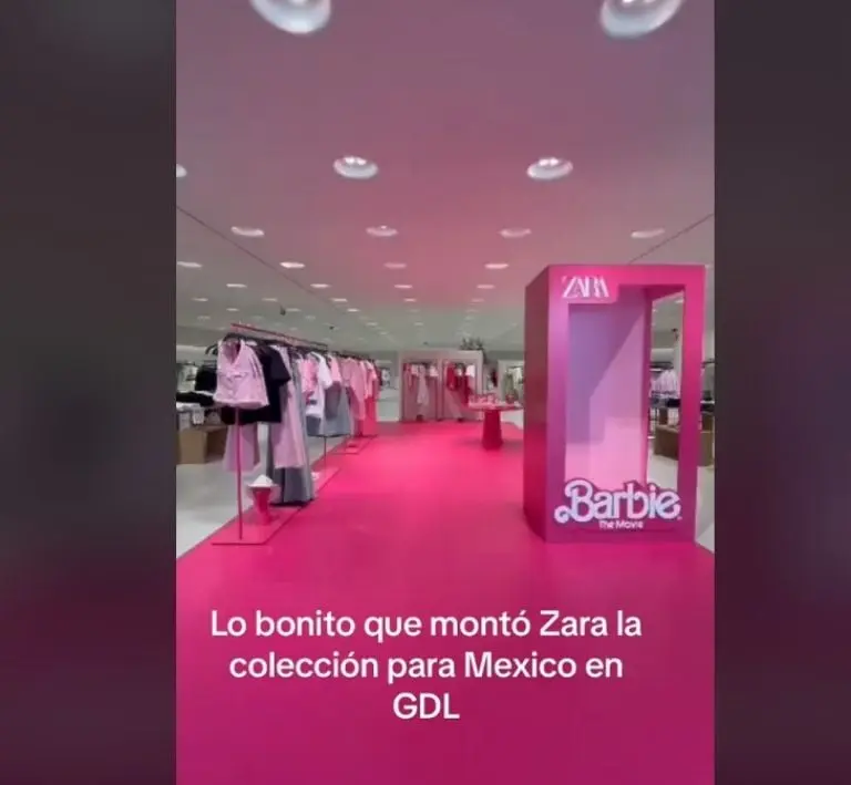 Colección de Barbie en Zara (TikTok)