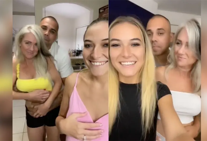 VIDEO: joven comparte esposo con su mam&aacute; y su hermana. 