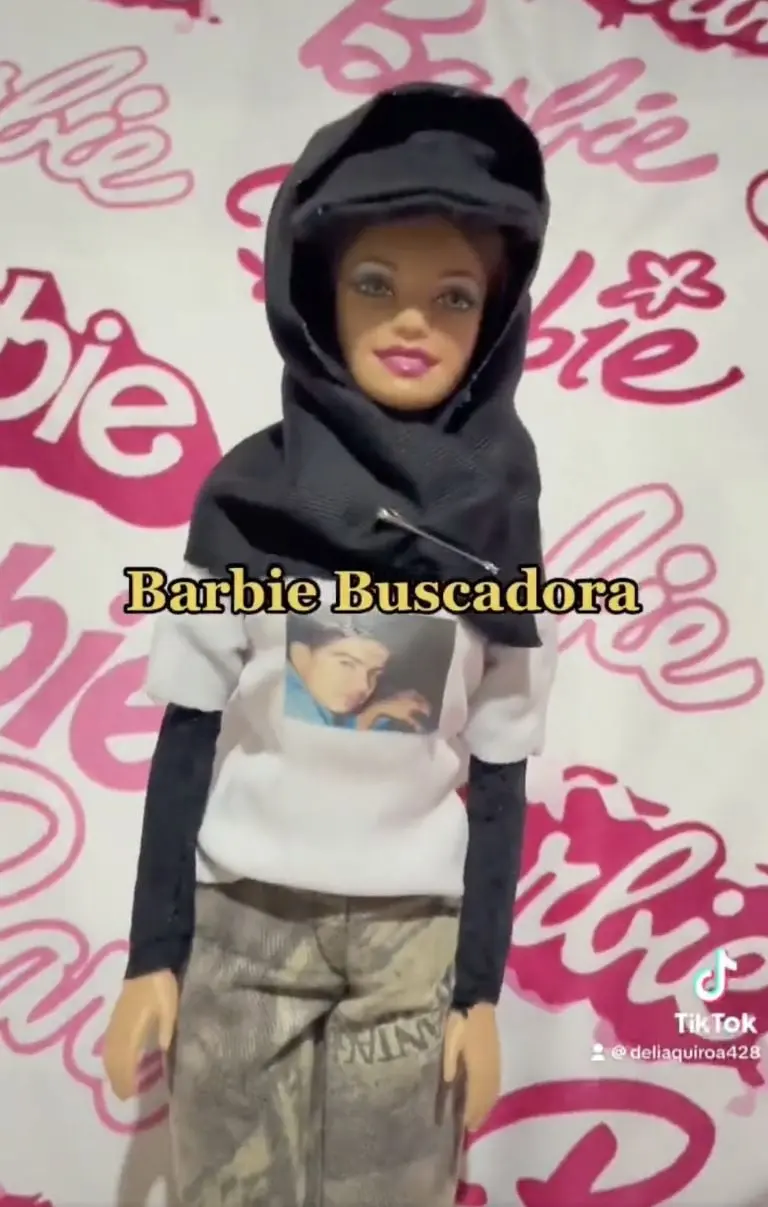 Madres sacan Barbie Buscadora de desaparecidos, piden ayuda a Mattel. Foto: Tik Tok