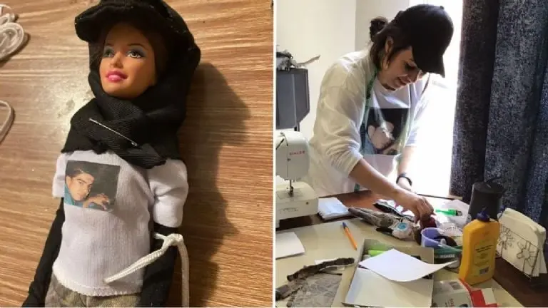 Madres sacan Barbie Buscadora de desaparecidos, piden ayuda a Mattel. Foto: Delia Quiroga