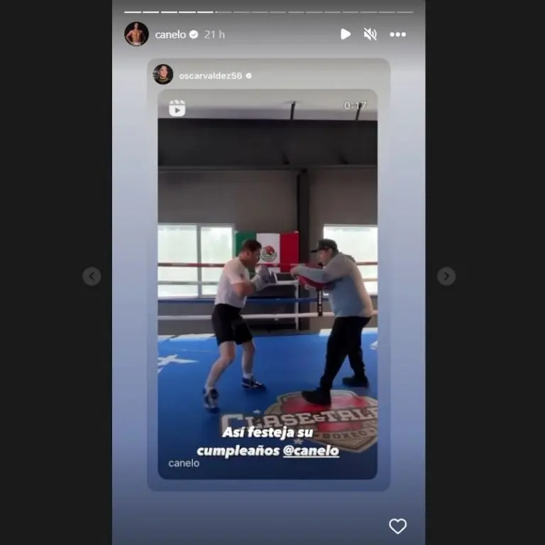 Canelo Álvarez cumple 33 años (Instagram)