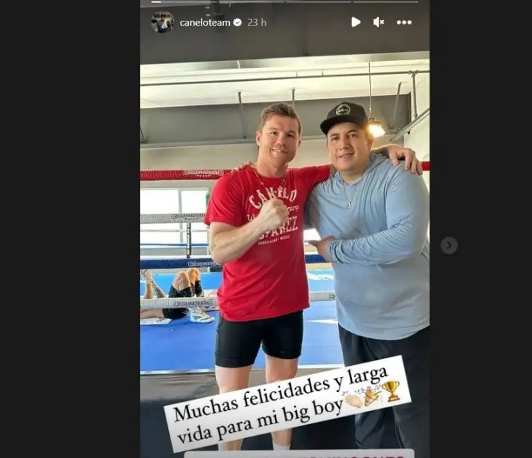 Canelo Álvarez cumple 33 años (Instagram)