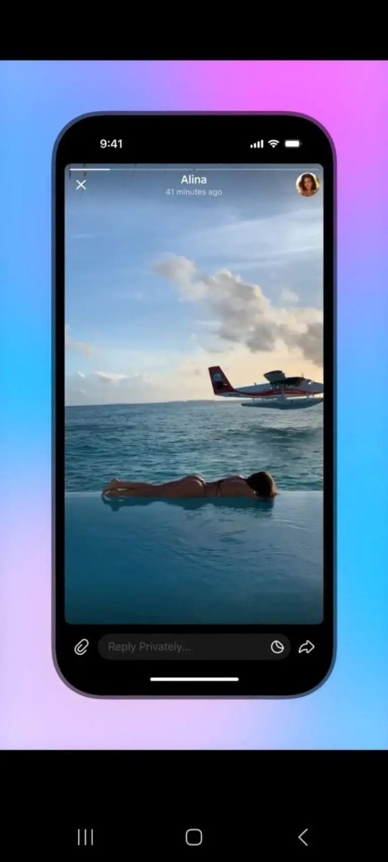 Historias de Telegram - Tomada de video