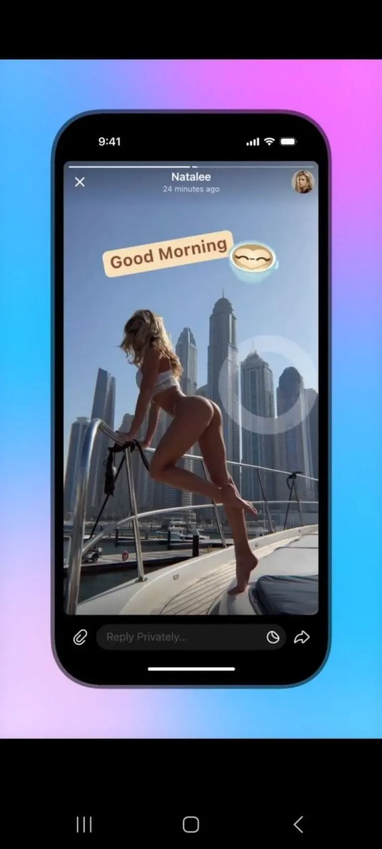 Historias de Telegram