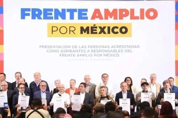 El Frente Amplio por México está integrado por 3 partidos y 250 organizaciones civiles. El Frente Amplio por México está integrado por 3 partidos y 250 organizaciones civiles.