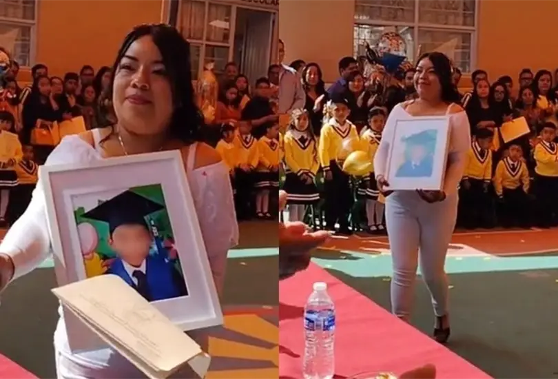 La mujer public&oacute; parte de la ceremonia de graduaci&oacute;n en TikTok y se hizo viral. 