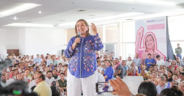 Los adversarios de AMLO aseguran que hay una campaña en contra de Xóchitl Gálvez. Foto: Facebook (Claudia Sheinbaum).