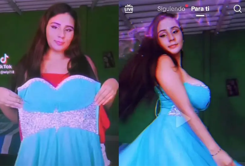 Una joven decidi&oacute; volverse a poner su vestido de XV a&ntilde;os luego de 4 a&ntilde;os de haberlo utilizado; el resultado cautiv&oacute; a sus fans