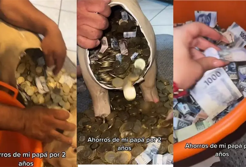 El pap&aacute; ahorr&oacute; durante dos a&ntilde;os. 