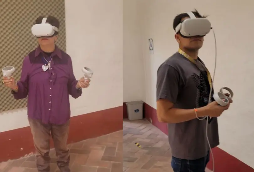 El Festival Internacional de Cine de Guanajuato (GIFF) presentó el Epicentro Realidad Virtual en donde desde hace más de 10 años muestra una selección de películas y cortometrajes El Festival Internacional de Cine de Guanajuato (GIFF) presentó el Epicentro Realidad Virtual en donde desde hace más de 10 años muestra una selección de películas y cortometrajes