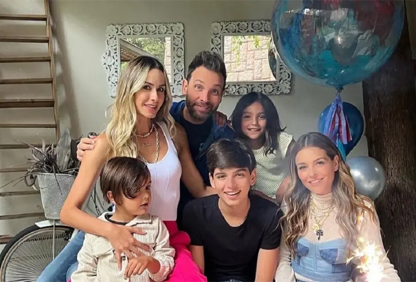 Grettell Valdez y Pato Borghetti celebran a su hijo 