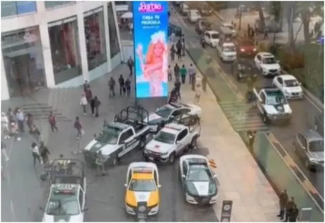 Elementos de la Secretar&iacute;a de Seguridad Ciudadana (SSC) se encuentran resguardando la zona.