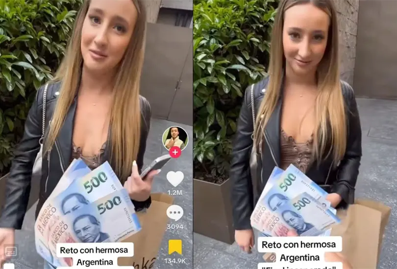 Un tiktoker decidi&oacute; salir a las calles a ofrecer dinero a mujeres a cambio de su ropa interior y se llev&oacute; una gran sorpresa al encontrarse con Lula Stoch una creadora de contenido exclusivo