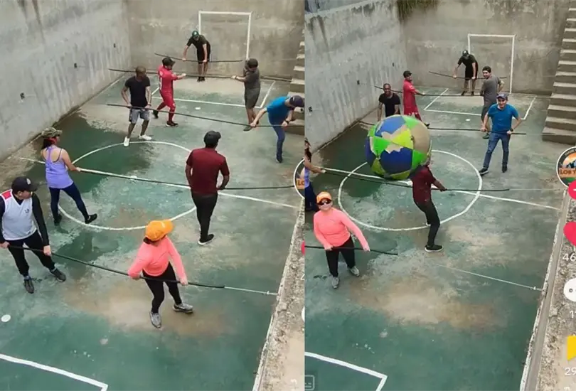 El futbolito humano pronto se hizo viral en redes causando senación entre jóvenes y adultos El futbolito humano pronto se hizo viral en redes causando senación entre jóvenes y adultos