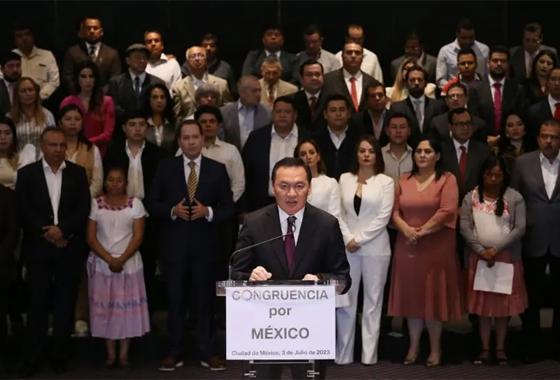 Osorio Chong, Ru&iacute;z Massieu y Eruviel &Aacute;vila salen del PRI; fundar&aacute;n movimiento. 