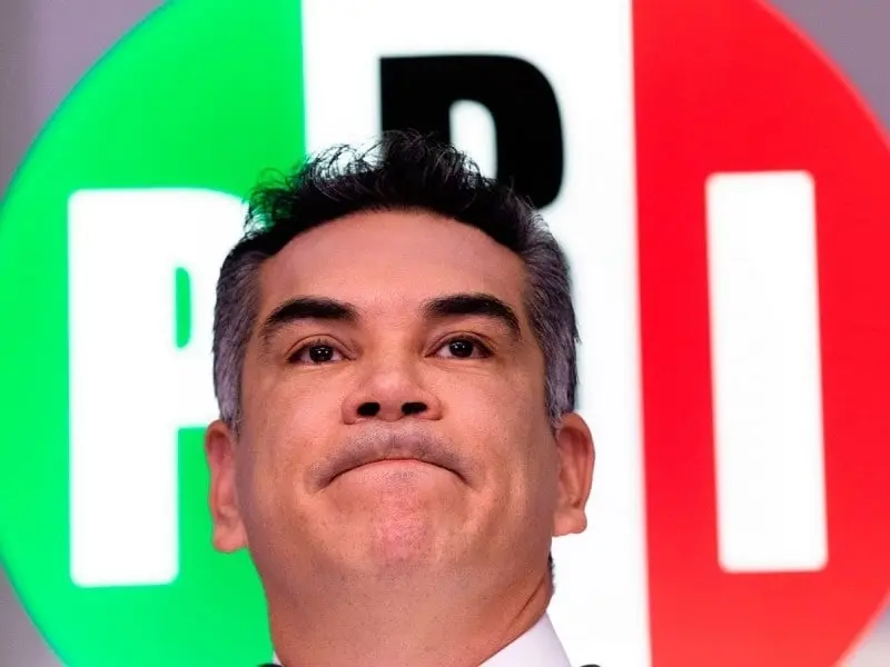 Alejandro Moreno, l&iacute;der nacional del PRI. 