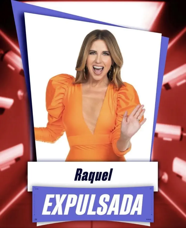 La Casa de los Famosos: Raquel Bigorra fue la cuarta expulsada.