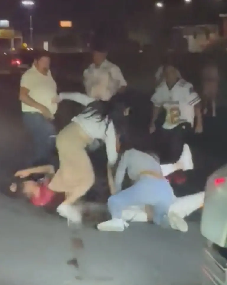 VIDEO: arman pelea campal en la autopista México-Puebla tras accidente. Foto: Twitter