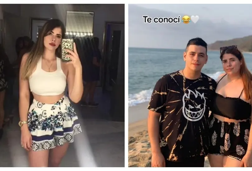 Joven muestra el antes y después de enamorarse Joven muestra el antes y después de enamorarse