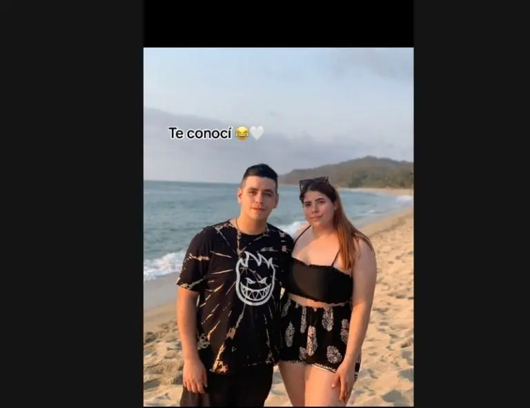 Mujer sube de peso tras enamorarse (TikTok)