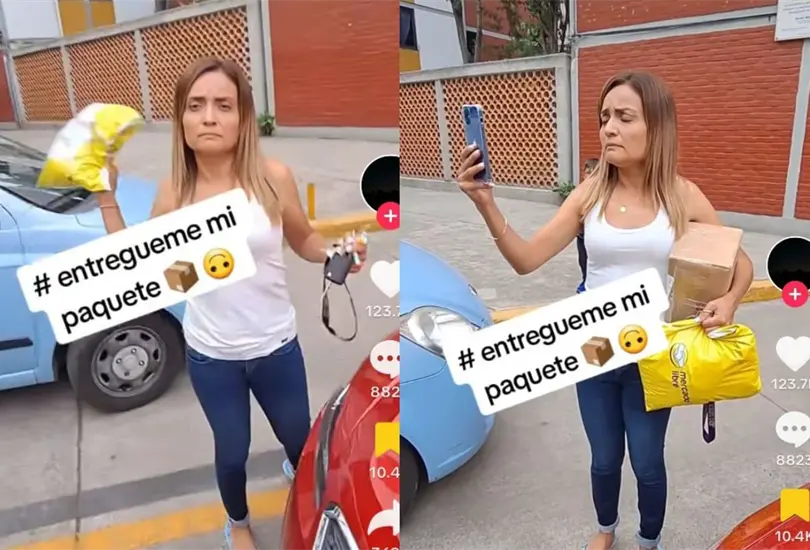 Aparentemente la mujer comenz&oacute; a exigir que le dieran su pedido pese a que no ten&iacute;a la palabra clave, la cual es indispensable para que los repartidores puedan realizar la entrega de manera segura