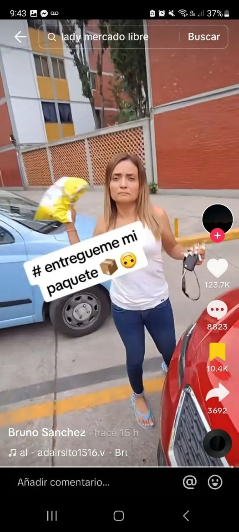 Surge Lady Paquete por agredir a empleados de Mercado Libre - Tomada de video