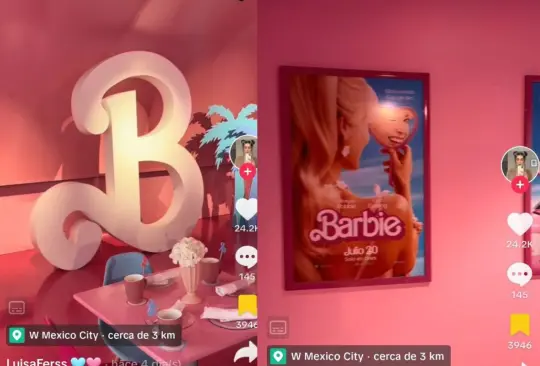 Cafetería de Barbie en CDMX 