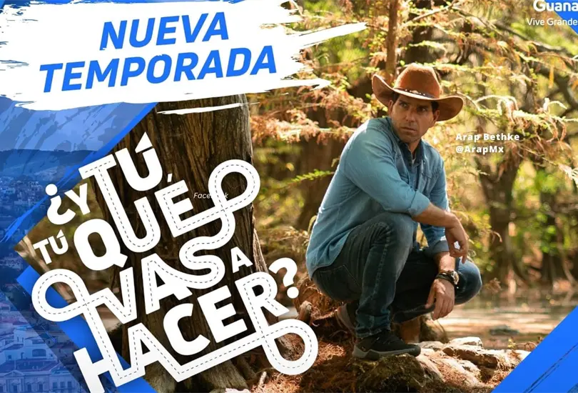 El actor Arap Bethke se embarca, por segunda vez, en una nueva temporada de la serie de promoción turística ¿Y tú, tú qué vas a hacer? en Guanajuato El actor Arap Bethke se embarca, por segunda vez, en una nueva temporada de la serie de promoción turística ¿Y tú, tú qué vas a hacer? en Guanajuato