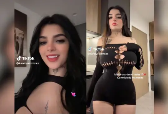 Karely Ruiz se quita los brackets y sorprende a sus fans con su atuendo. Karely Ruiz se quita los brackets y sorprende a sus fans con su atuendo.