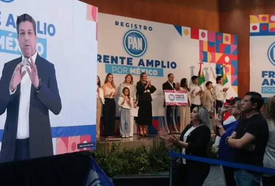 El exgobernador de Tamaulipas no acudió personalmente a registrarse para buscar la candidatura presidencial. El exgobernador de Tamaulipas no acudió personalmente a registrarse para buscar la candidatura presidencial.