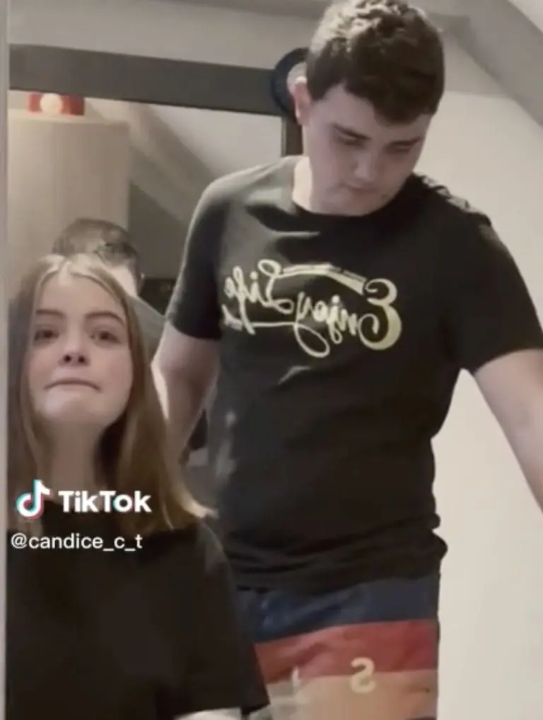 VIDEO: joven rapa a su novia con cáncer. Foto: Tik Tok (Candice)
