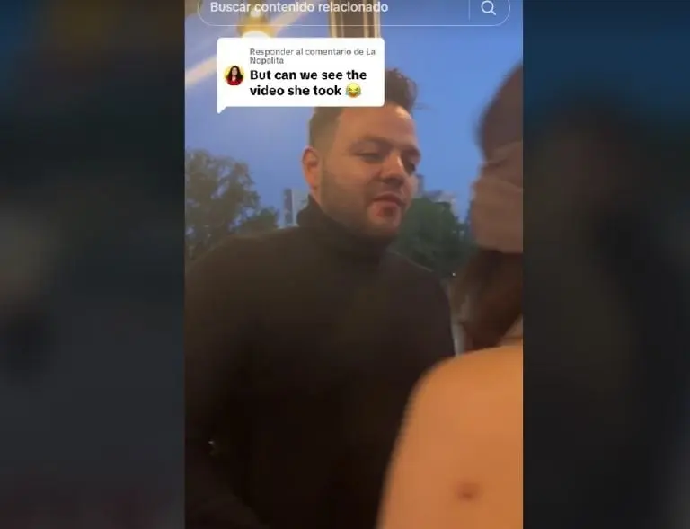 Joven muestra el video que le tomó su mamá (TikTok)
