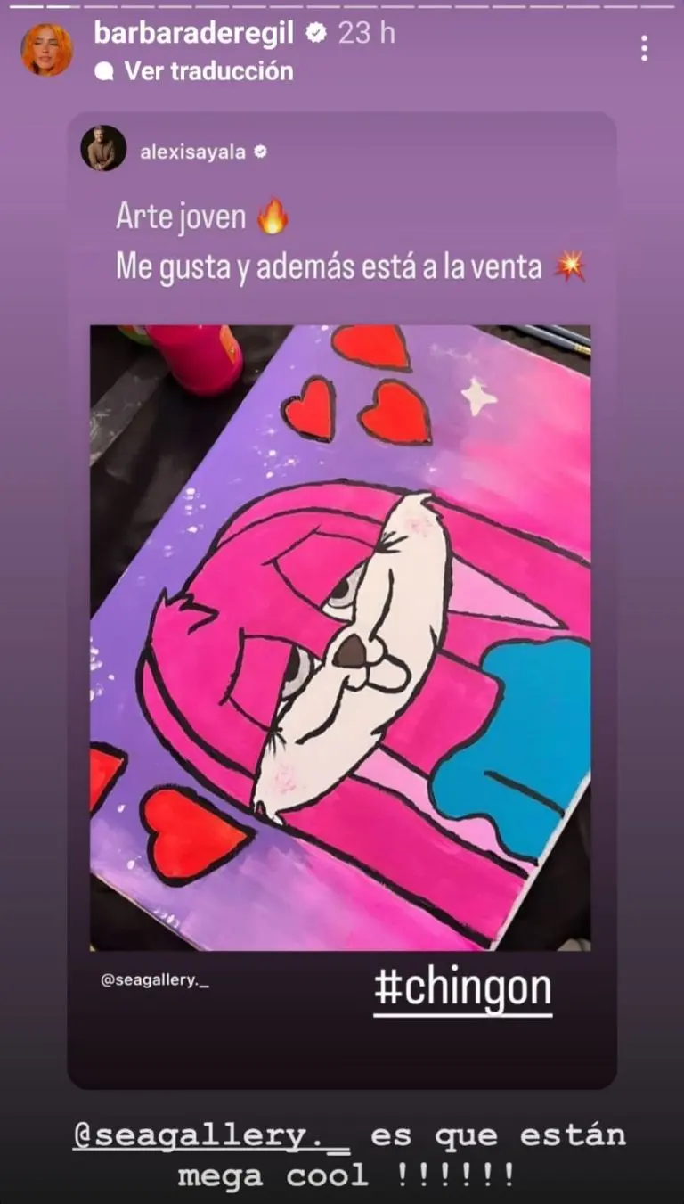Bárbara de Regil reacciona a críticas contra su hija (Instagram)