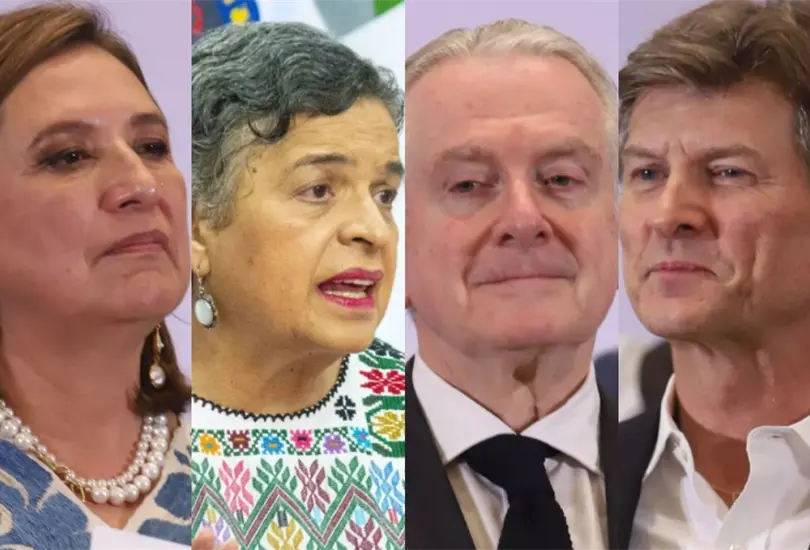 Sin la asistencia del PRD, los semifinalistas a la candidatura presidencial hacen su primer encuentro.